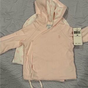 Ralph Lauren Light Pink Baby Hoodie